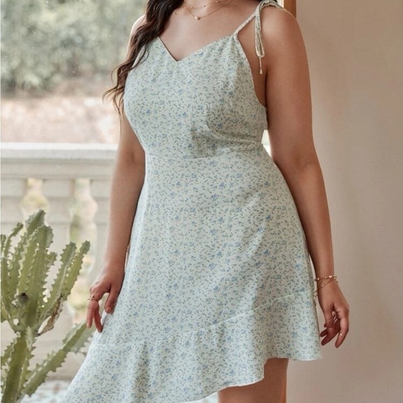 Bohemian Casual Spaghetti Straps Cami Midi Dress - Picture 2 of 9